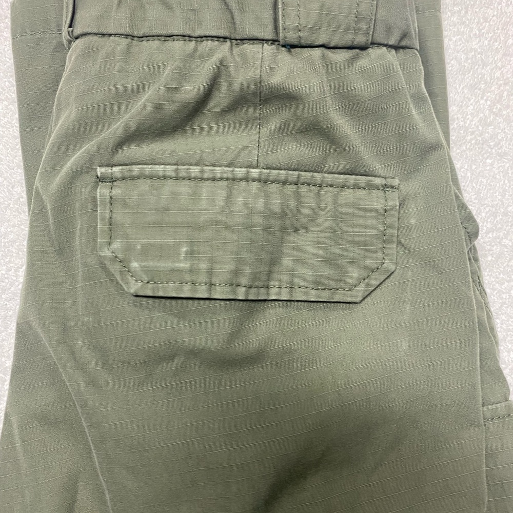 Womens Green Cargo Tactical Pants - Picture 10 of 10
